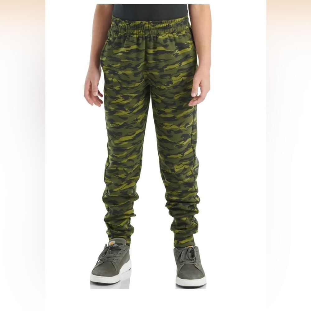 Carhartt Boys Camo Sweatpants Joggers Sz L (14/16)